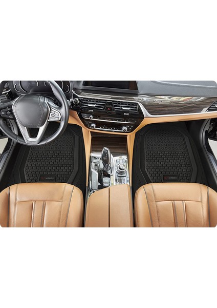 Peugeot 3008 2013 4d Havuzlu Universal Paspas Siyah