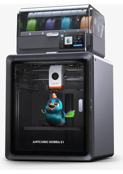 Kobra S1 Combo 3D Printer Yeni Versiyon modelleri