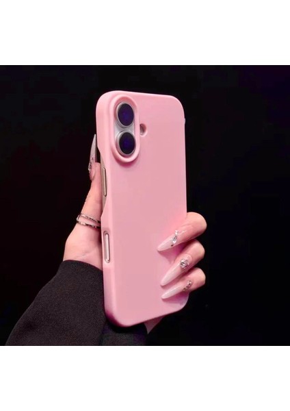 iPhone 17 Kılıf Içi Süet Kadife Dışı Soft Pürüssüz Yumuşak His Esnek Liquid Leke Tutmaz Slim Kalıp