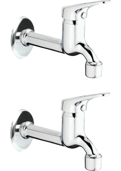 2li Aç Kapa Mix Lavabo Musluk Wc Lavabo Uzun Musluk Perlatörlü ( Lisinya )