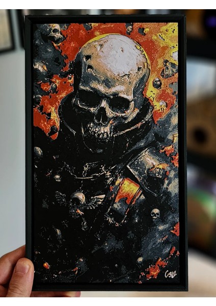 Chaos Marine Kabartmalı Tablo fiyatları