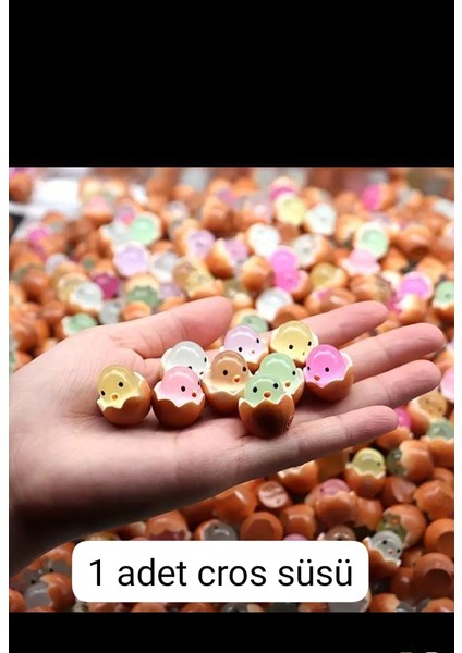 Crocs Jibbitz Terlik Süsü 1 Aydınlatma Yumurtadancıkan Civciv