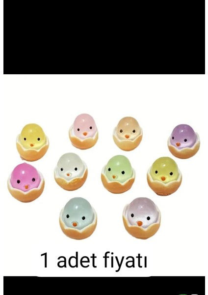 Crocs Jibbitz Terlik Süsü 1 Aydınlatma Yumurtadancıkan Civciv modelleri