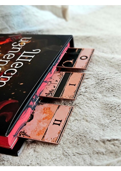 Major Arcana Tarot Seri 1 Kabartmalı Kitap Ayracı 3lü Set indirimleri