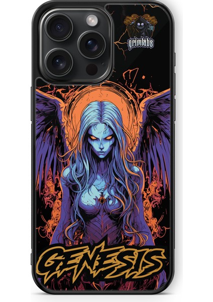 Genesıs Desıgn Iphone 14 Pro Max Parlak Telefon Kılıfı