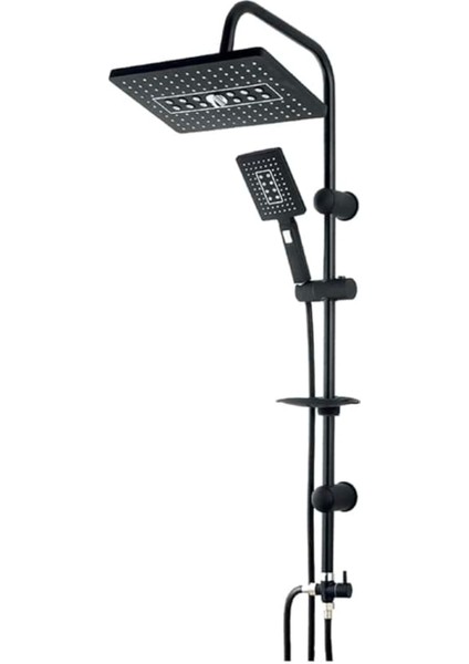 Fonksiyonlu Paslanmaz Krom Duş Seti ve Duş Başlığı, Şık ve Dayanıklı Tasarım