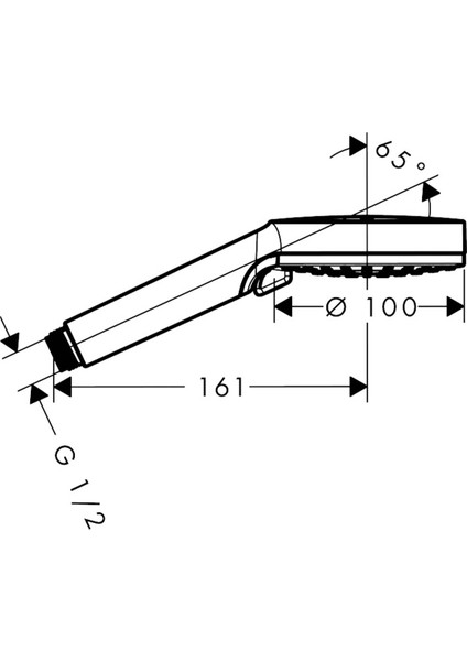 Gri Crometta Vario El Duşu, Şık ve Pratik Kullanımlı Temizlik Aracı indirimleri