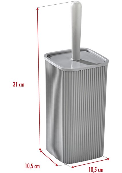 Wc Fırçası & Tuvalet Fırçası Gri 2 Parça modelleri