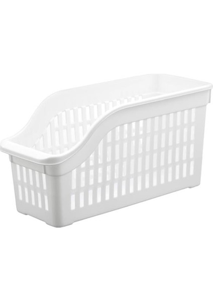 6 Lı Buzdolabı Organizeri Düzenleyici Çok Amaçlı Dolap Düzenleyici Beyaz 12X30X14 cm modelleri