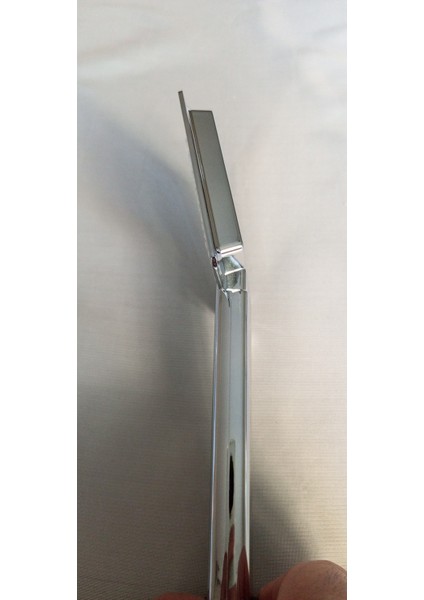 Şık Metalik Kare El Duş Başlığı ve Ahizesi 2'li Set fırsatları