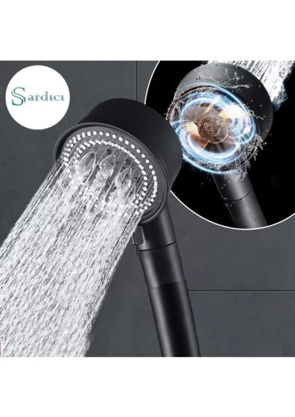 Turbo Siyah Duş Seti, 150CM Hortum ve Şık Tasarım fiyatları