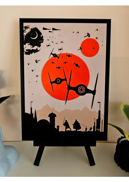 Star Wars Kabartmalı Tablo modelleri