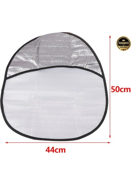 Ford Connect 2002-2003-2004-2005-2006-2007-2008-2009-2010-2011-2012-2013 Araç,direksiyon Güneşliği 50X50 cm Katlanabilir Silinebilir Universal Oto,direksiyon Güneş Koruyucu Kılıf