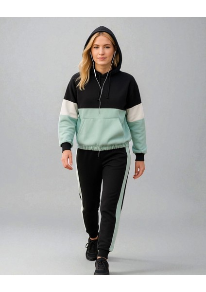 Nicci Mint Bloklu Eşofman Takım