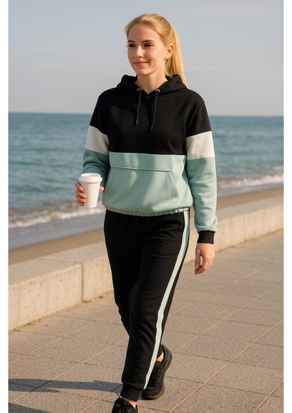 Nicci Mint Bloklu Eşofman Takım fırsatları