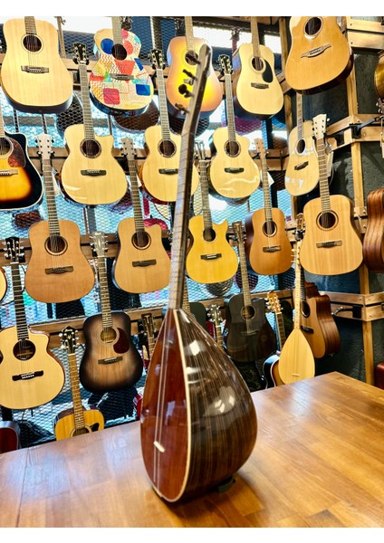 Kısa Sap Üst Seri Tam Profesyonel Pelesenk Bağlama 41 Tekne modelleri