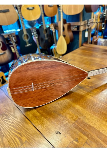 Kısa Sap Üst Seri Tam Profesyonel Pelesenk Bağlama 41 Tekne fırsatları