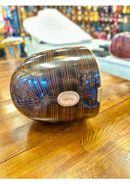 Kısa Sap Üst Seri Tam Profesyonel Pelesenk Bağlama 41 Tekne