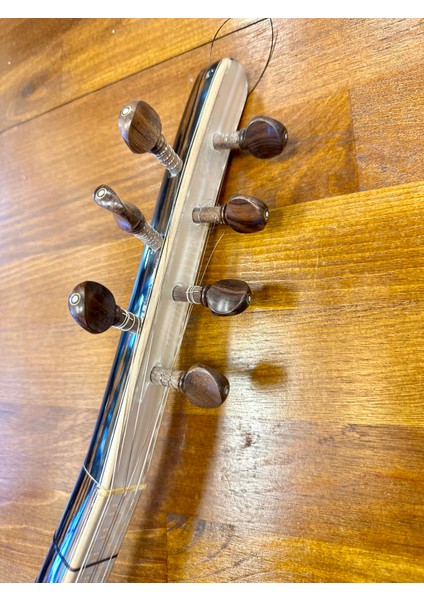 Kısa Sap Üst Seri Tam Profesyonel Pelesenk Bağlama 41 Tekne