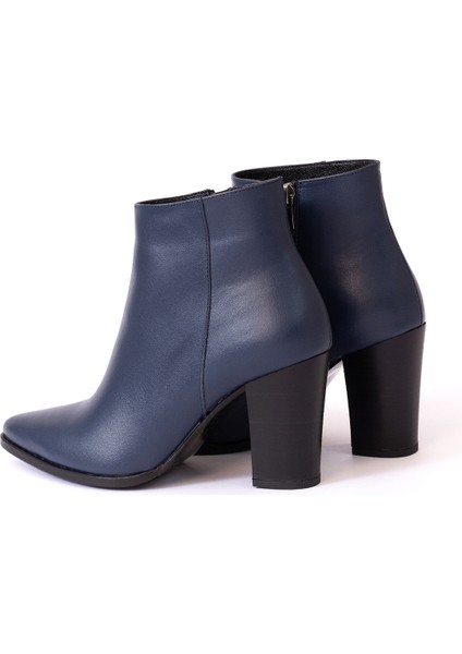 Hakiki Deri Kadın Bot - Kalın Topuk 25HSY2045K modelleri