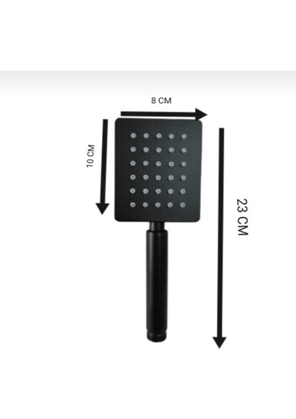 Mat Siyah Duş Seti ve Başlığı, Zarif ve Modern Tasarım fırsatları