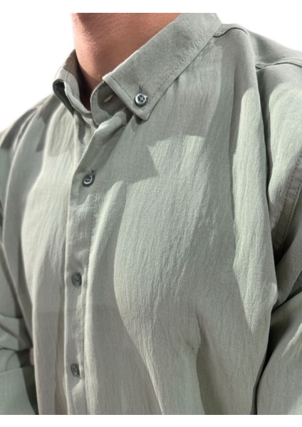 Oversize Ayrobin Yeşil Gömlek fiyatları