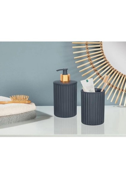 ELF-N522 Nostalji 4'lü Çöp Kovalı Wc Fırçalı Banyo Seti modelleri