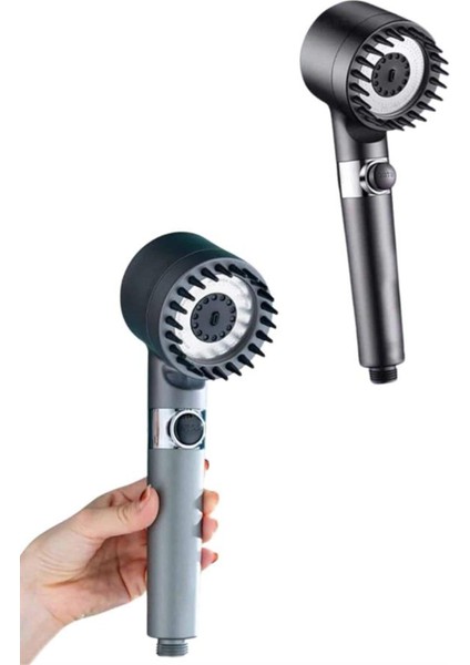 Renkli ve Etkili Masaj Duş Başlığı, Rahatlatıcı ve Şık Tasarım Seçenekleriyle fırsatları