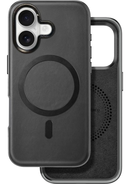 Zengezur Venco Iphone 16 Puskas Magsafe Kapak - Siyah