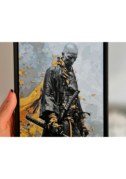 Wise Samurai Kabartmalı Tablo