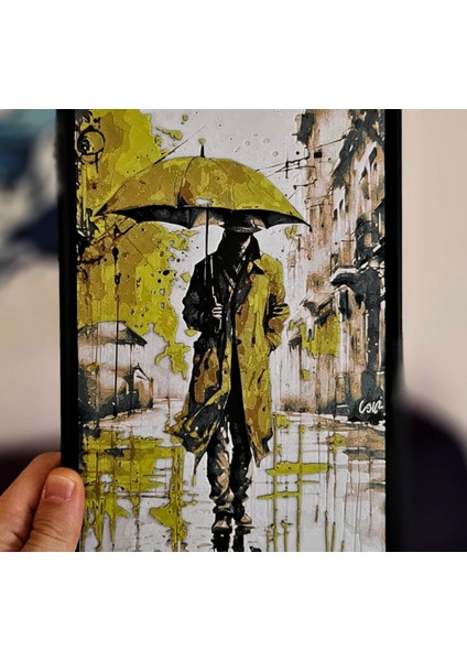 Rain Man Kabartmalı Tablo