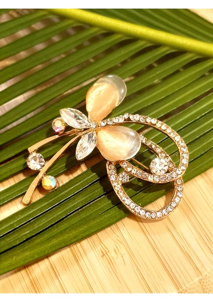 Incili Taşlı Figürlü Broş fiyatları