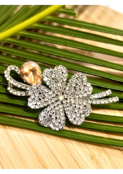 Pembe Taşlı Figürlü Broş fiyatları