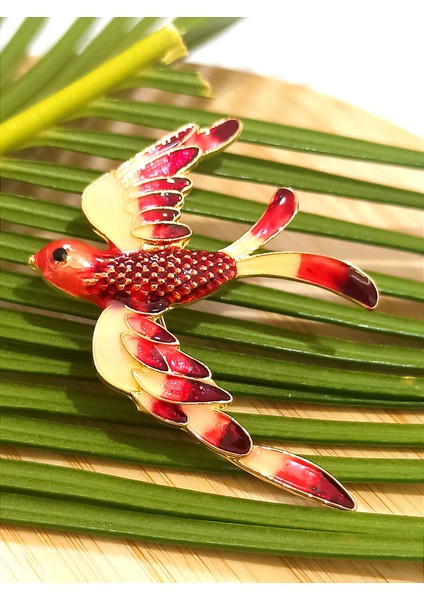 Kıllangıç Kuş Figürlü Broş fiyatları