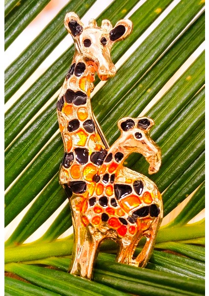 Zürafa Figürlü Broş fiyatları