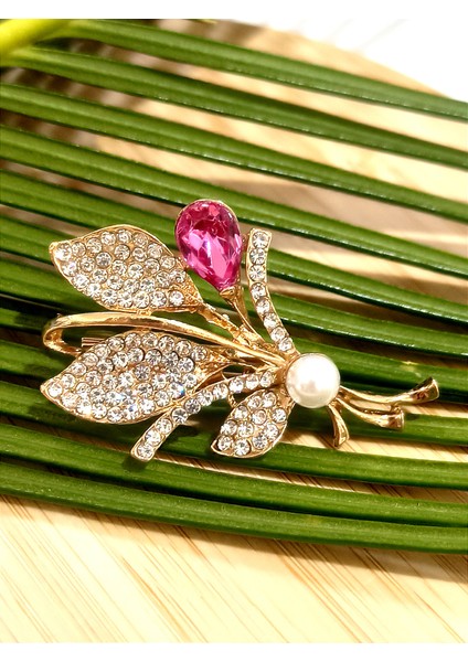 Gri Taşlı Figürlü Broş fiyatları