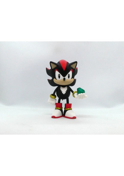 Shadow Sonic Figür 15CM Parçaları Birleştir Puzzle Kit - Yapıştırıcı Yanında fırsatları