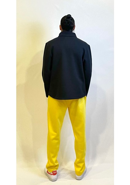 Erkek Rahat Kalıp Içi Polarlı 3 Iplik Yarım Fermuarlı Sweatshırt SPR24SW21 modelleri