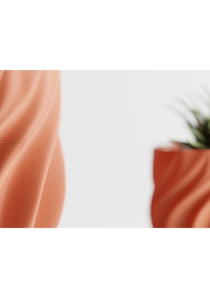 Wave Modern Saksı Büyük Boy 15CM modelleri