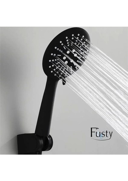 Mat Siyah 3 Fonksiyonlu Yüksek Basınçlı El Duşu, Dayanıklı ve Şık Tasarım modelleri