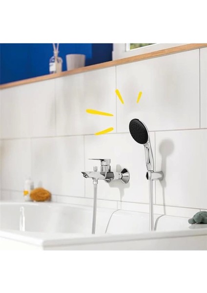 Renkli 110MM Yuvarlak Yağmur El Duşu ve Tutucu Seti indirimleri