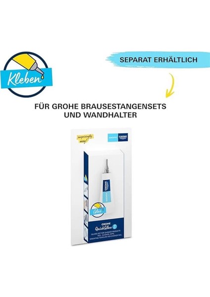 Renkli 110MM Yuvarlak Yağmur El Duşu ve Tutucu Seti