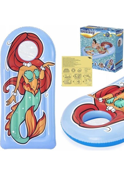 Bestway Fotoğraf Pencereli Yatak 188X89 cm - 43421 (Lisinya)