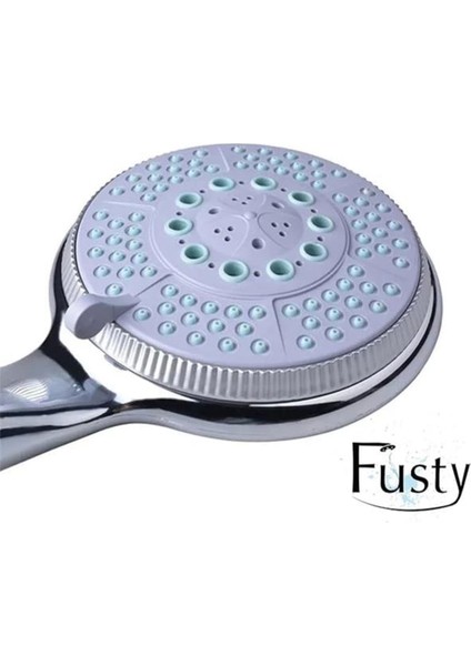 Çok Renkli 5 Fonksiyonlu Büyük El Duşu, Farklı Püskürtme Modları