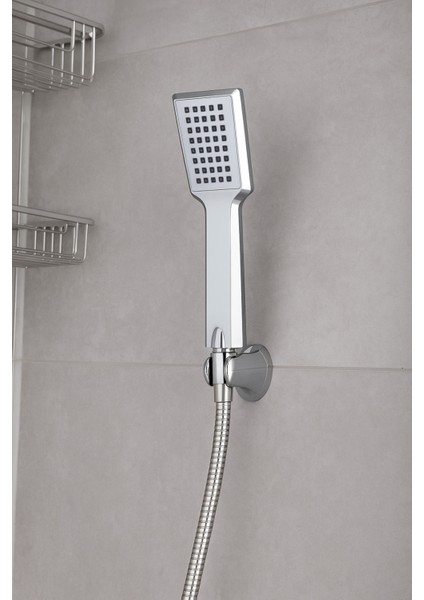Çok Fonksiyonlu Krom El Duş Başlığı ve Hortum Seti, Yüksek Basınçlı Tazyikli Su fiyatları