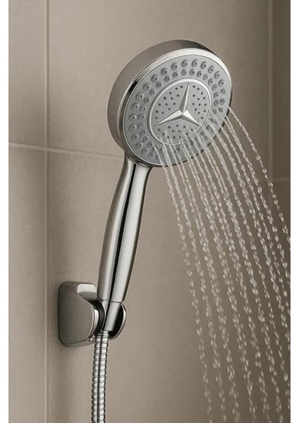 Yıldız Desenli Yüksek Basınçlı Duş Başlığı, Duvara Monte, Çok Renkli modelleri