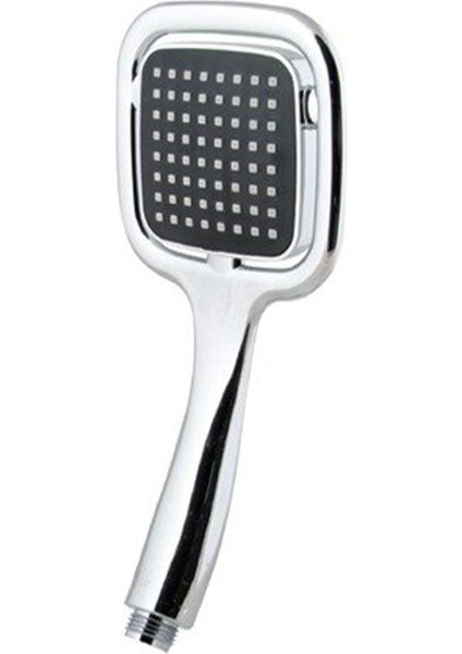 Kare Siyah Krom Duş Başlığı, Şık ve Modern Tasarım, Kolay Montaj, Dayanıklı Malzeme fiyatları