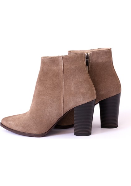 Hakiki Deri Kadın Bot - Kalın Topuk 25HSY2045K modelleri