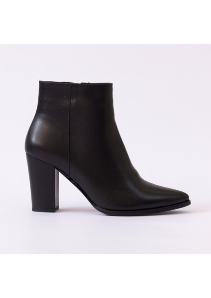 Hakiki Deri Kadın Bot - Kalın Topuk 25HSY2045K indirimleri