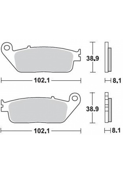 716SM1 1995-1999 Suzuki Gsf 600 Bandit S Ön Fren Balatası fiyatları
